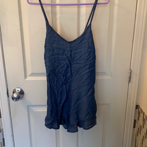 Jean romper - Picture 1 of 3